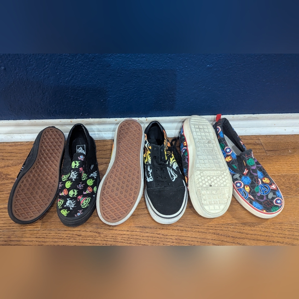 Kids Vans Shoe Lot
